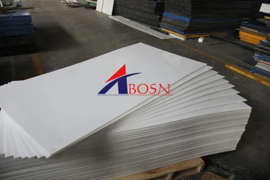 PPS Thick Thermoplastic Board Plastic Polyethylene Polypropylene Sheet Factory Price