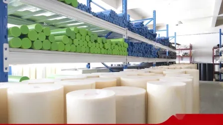 Haiteng Customized White POM Rods Acetal Delrin Round Bars 