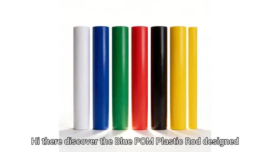 Excellent Machinability Color Customizable Size POM Sheet Rod with RoHS for Gears 