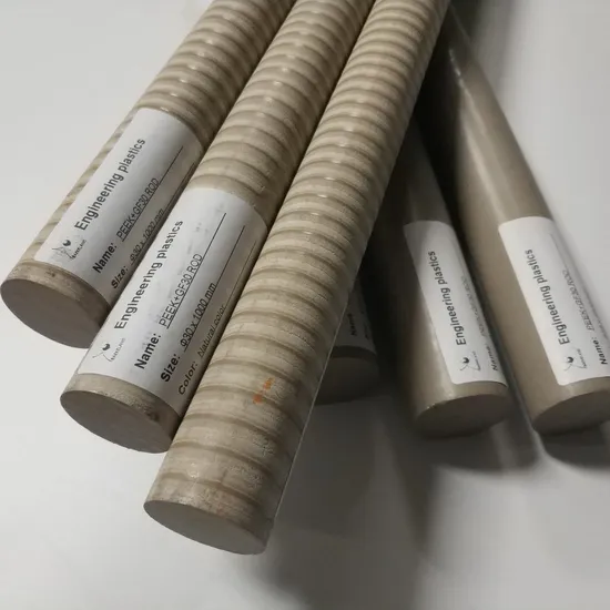 Polyetheretherketone Peek GF30 Rod Manufacturer 70