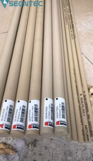 Engineering Plastic Continuous Extrusion Peek/PTFE Rod