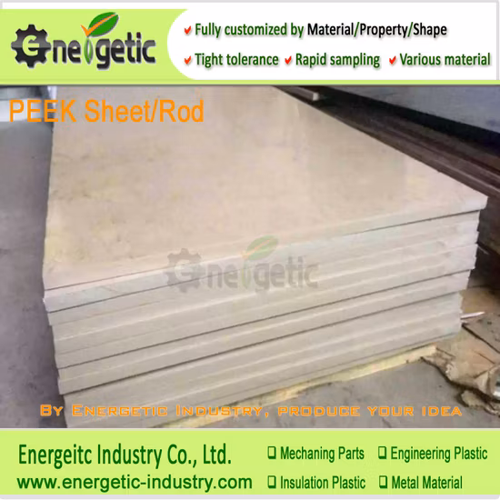 Continuous Extrusion Engineering Plastic Polyetheretherketone Peek Sheet