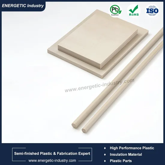 Natural Glass Fiber Filled GF30 Peek Rod, Peek Rod, Peek Tube, Polymer Peek, Peek Rod, Polyetheretherketone Rod 