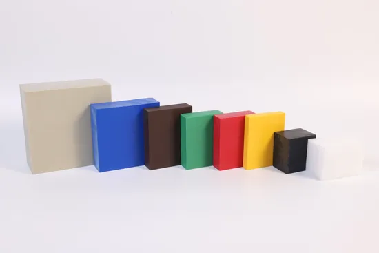 POM Tube Delrin HDPE Plate PA66 Nylon POM Sheet for Pump Mechanical Oil Hydraulic Sealing Gasket 