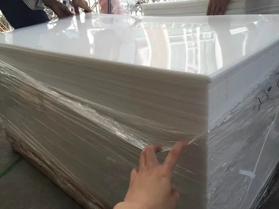 Wholesale Good Overall Performance White 0.3mm 0.4mm 0.5mm 0.6mm 0.8mm Thin Delrin Plastic POM Sheet 