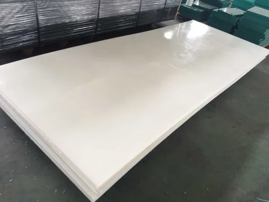 UHMWPE POM HDPE Peek PTFE Parts Engineering Plastic UHMWPE Nylon HDPE Machined Block, Pad, Strip, Bearing, Sheet 